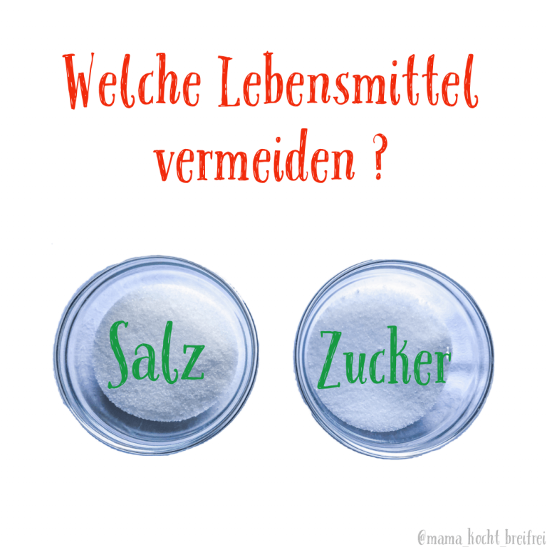 Welche Lebensmittel vermeiden