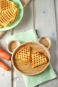 Herzhafte Waffeln für breifrei Babys