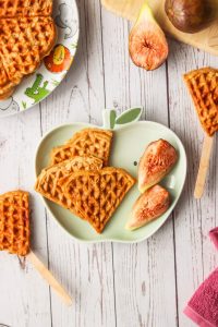 Veganer Apfelwaffeln