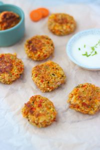 Bunte Gemüsebratlinge