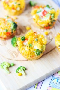 Nudel-Muffins für Kinder