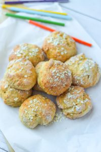 Quarkbrötchen mit Karotte